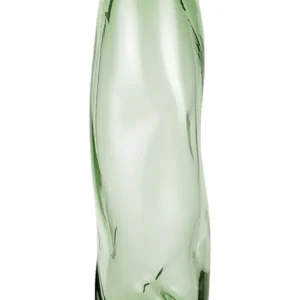 Wazon WATER TALL SWIRL jasnozielony