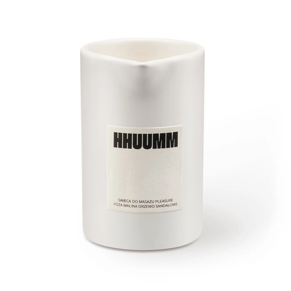 Świeca do masażu pleasure - róż malina drzewo sandałowe 100ml