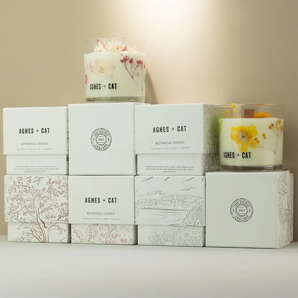 Świeca z wosku sojowego Agnes + Cat Botanical – Windermere