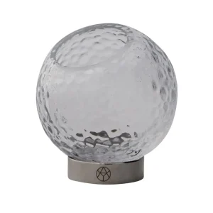 Świecznik GLOBE BUBBLES transparentne szkło