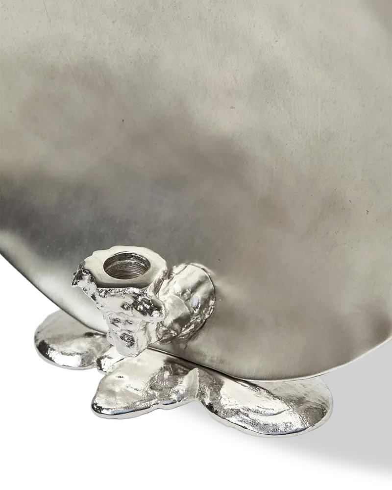 Świecznik SPHERICAL DRIP metalowy