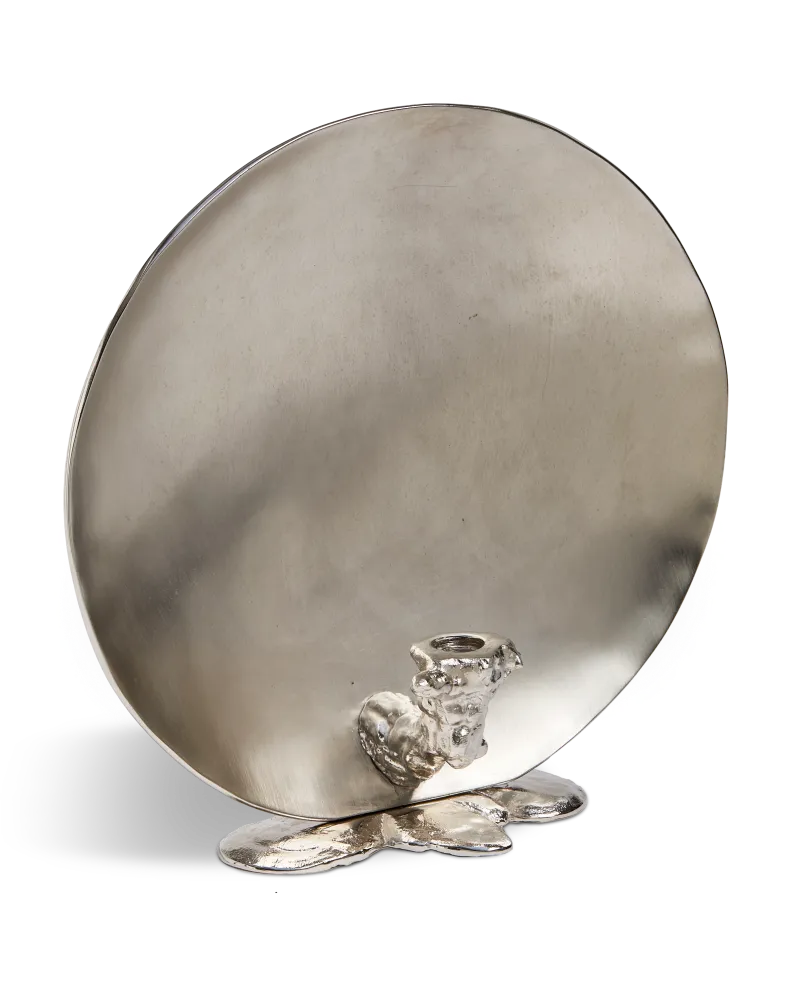 Świecznik SPHERICAL DRIP metalowy