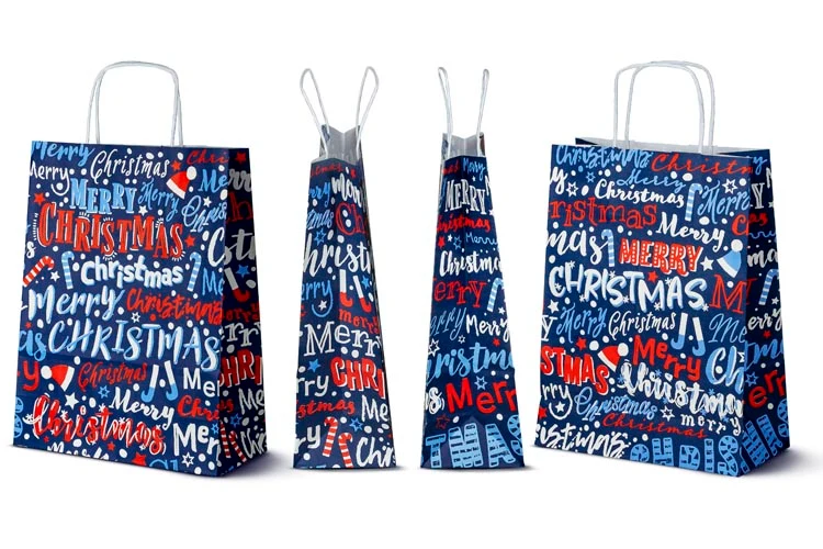 Świąteczna torba papierowa - seria "Christmas"