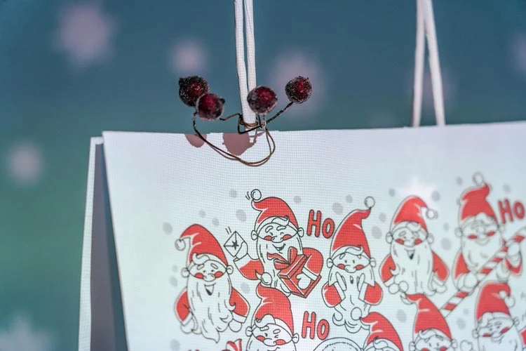 Świąteczna torby papierowa - seria "Christmas"