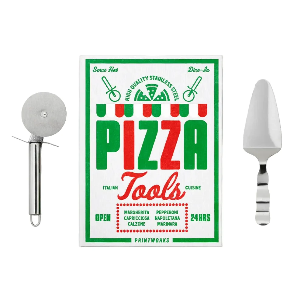 Zestaw do pizzy PIZZA TOOLS biały