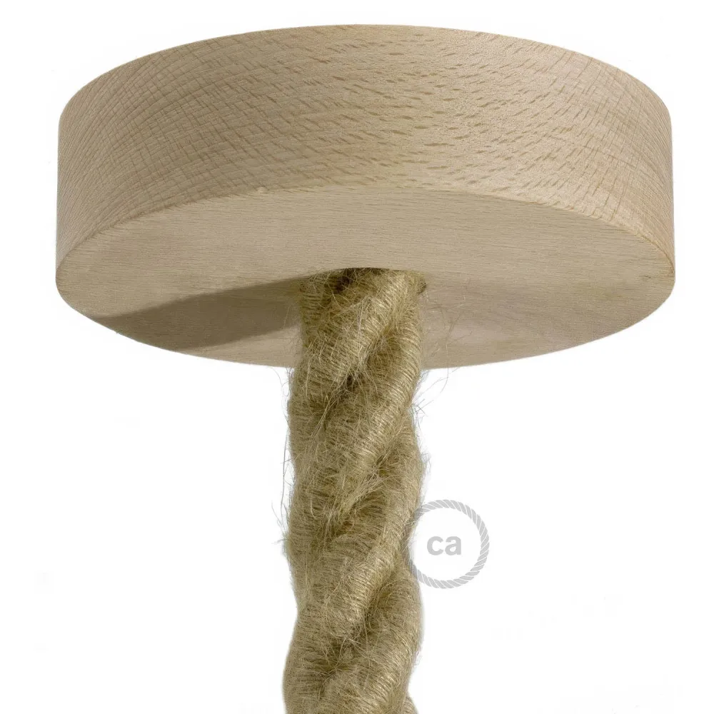 Zestaw podsufitka z drewna do sznura 2XL - Neutralny