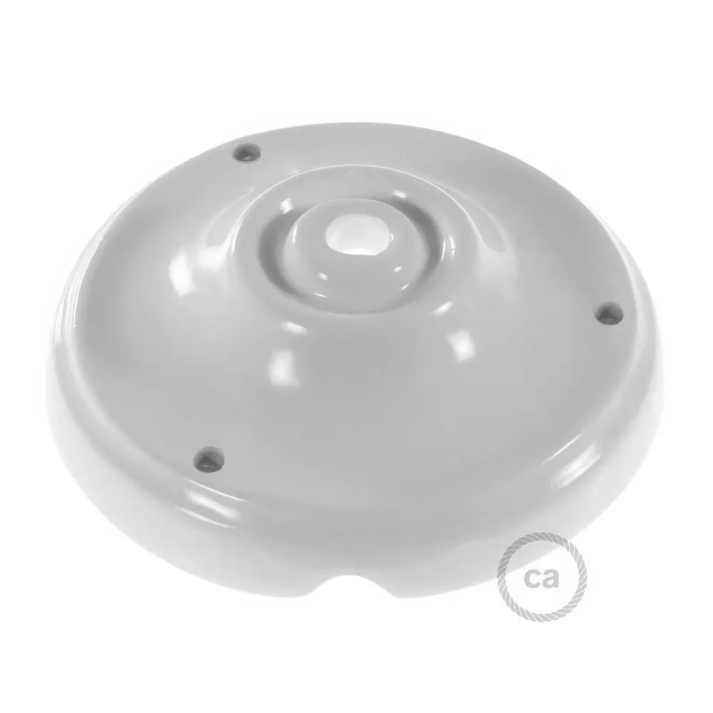 Zestaw podsufitki z porcelany – Biały