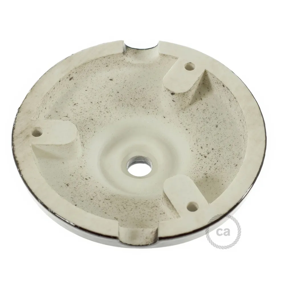 Zestaw podsufitki z porcelany – Czarny