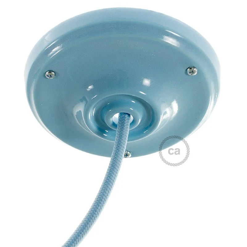 Zestaw podsufitki z porcelany - Niebieski