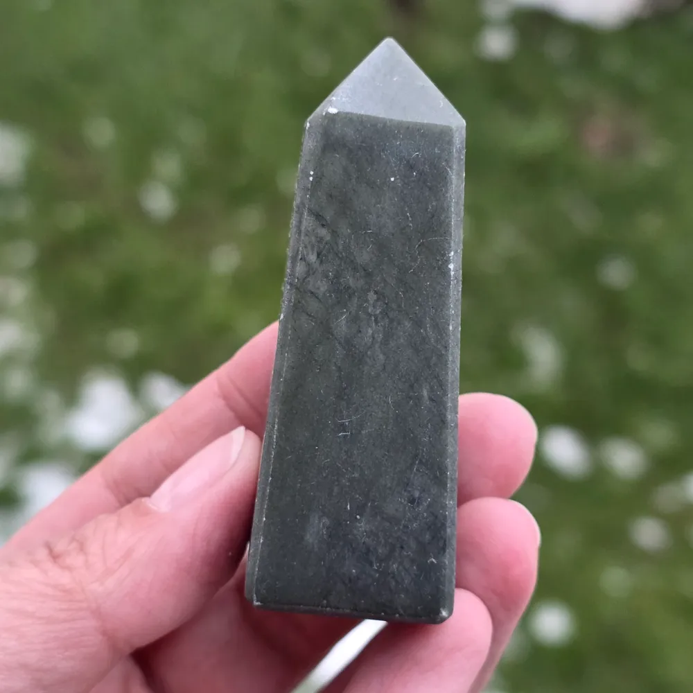 Zielony Jadeitowy Obelisk, Nefrit | Model 2