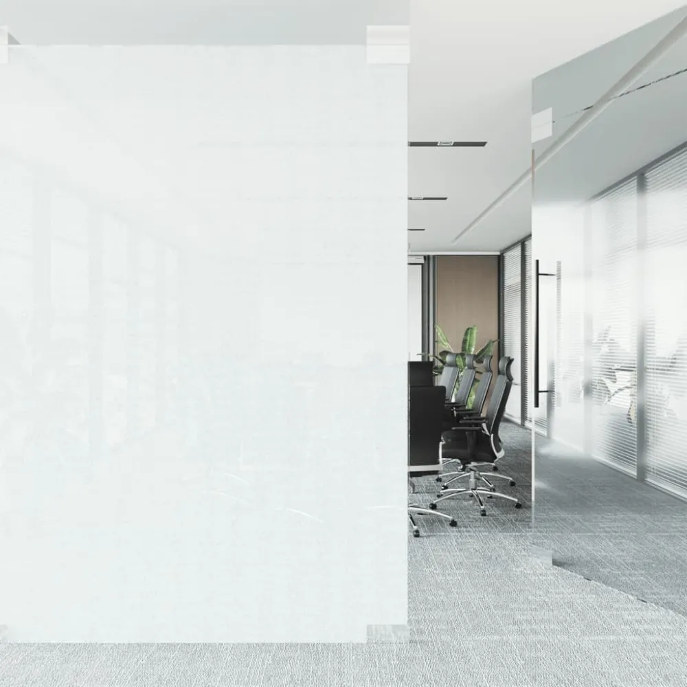 Folia okienna, matowa, biał, 45x1000 cm, PVC