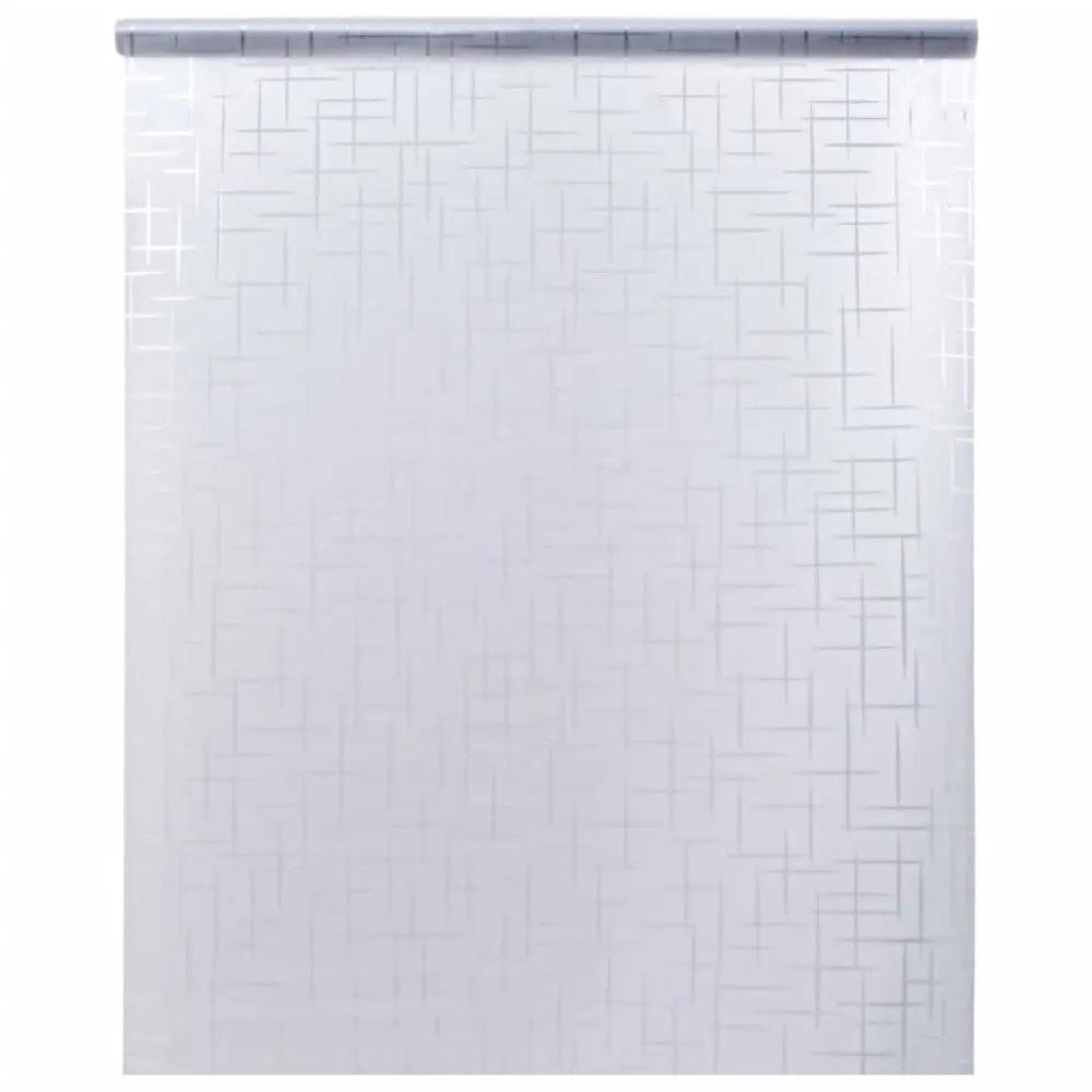 Folia okienna, nieprzezroczysta, wzór w gwiazdy, 45x500 cm, PVC