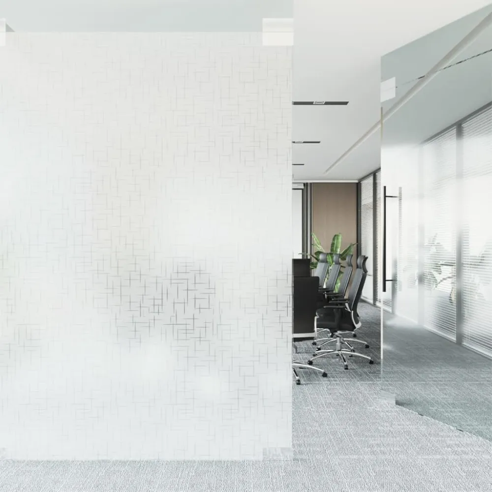 Folia okienna, nieprzezroczysta, wzór w gwiazdy, 45x500 cm, PVC