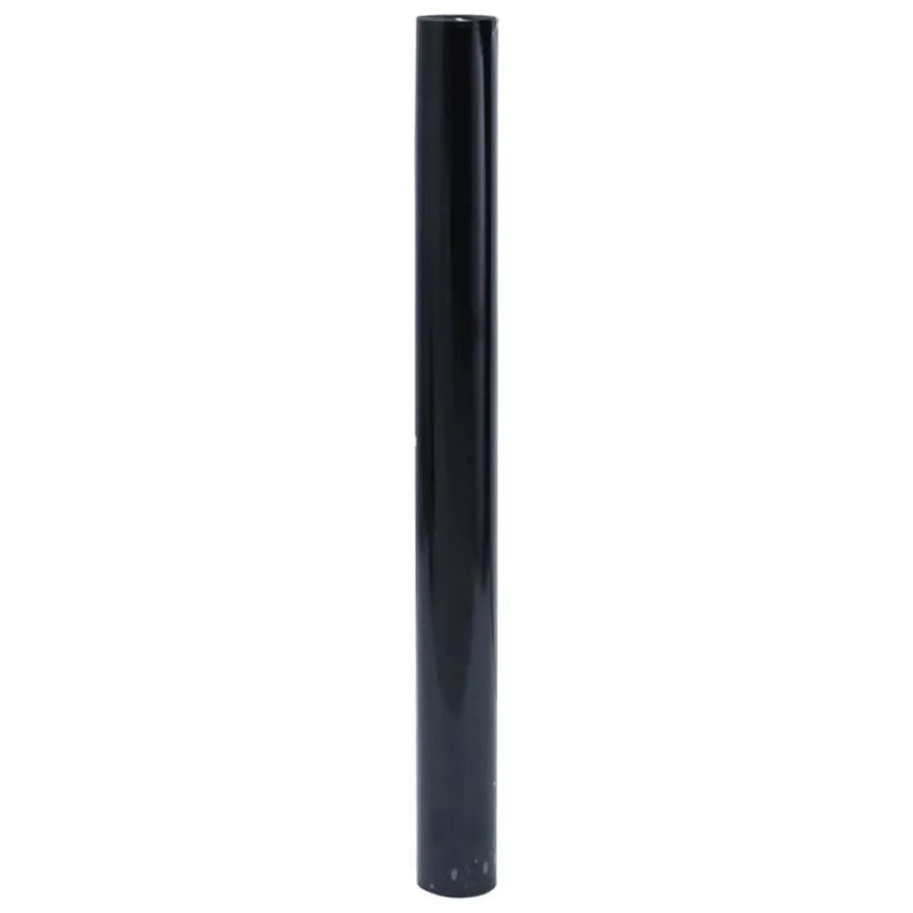 Folia okienna statyczna, matowa, czarna, 45x1000 cm, PVC