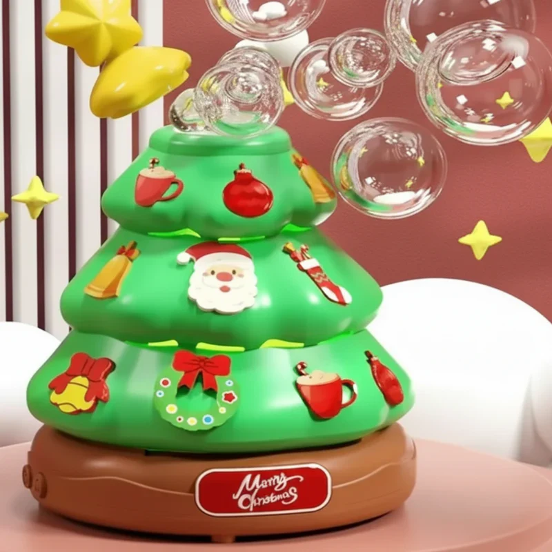 BubbleTree – Magiczne i zabawne – choinka z muzyką i bańkami mydlanymi
