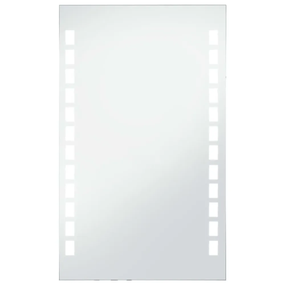 Ścienne lustro łazienkowe z LED, 60 x 100 cm