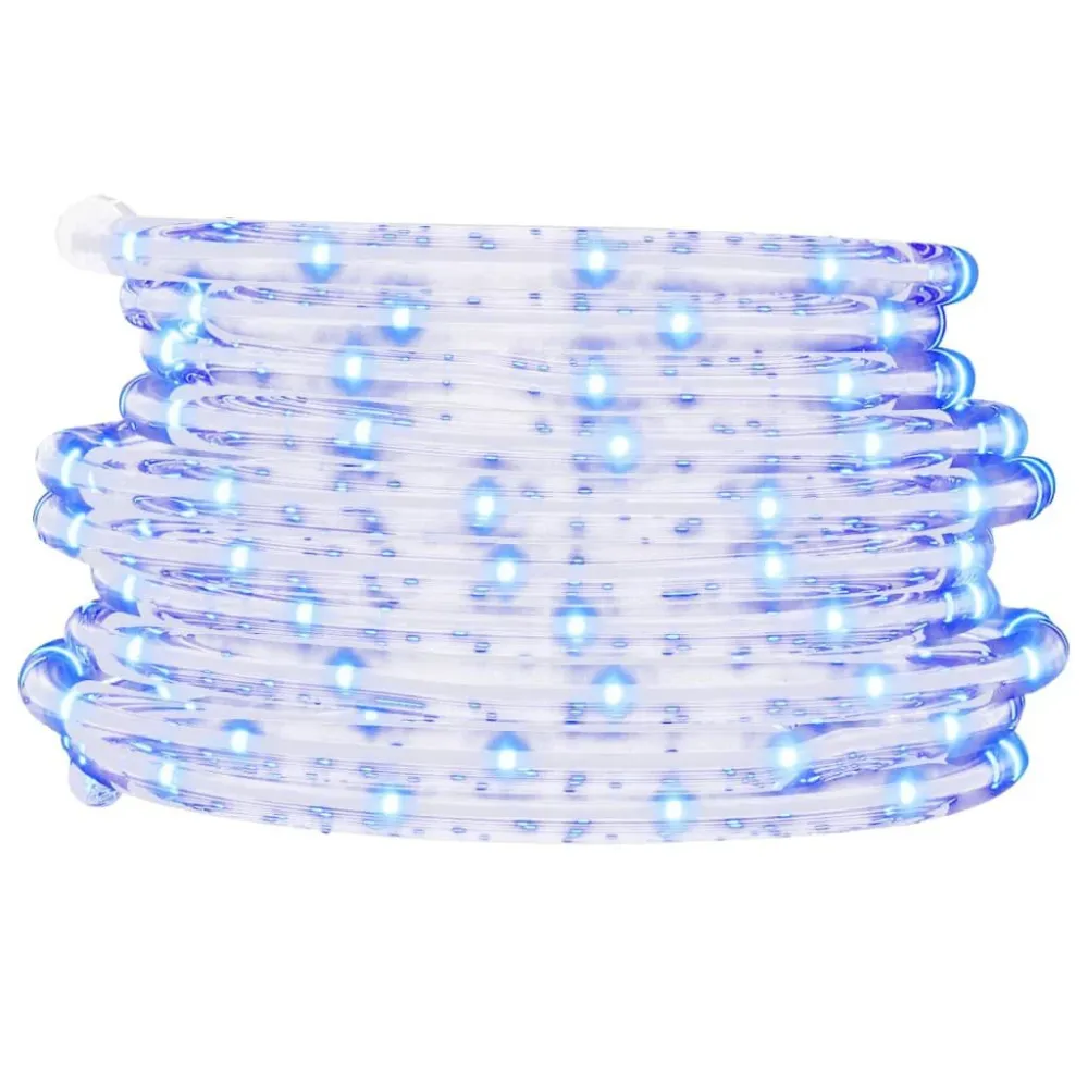 Cordão de iluminação com 240 luzes LED 10 m PVC branco frio