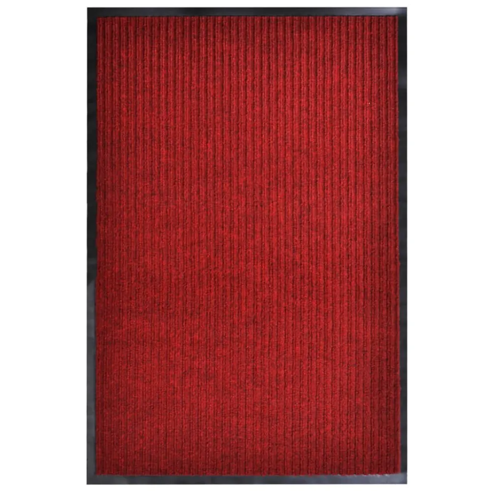 Wycieraczka, czerwona, 117x220 cm, PVC